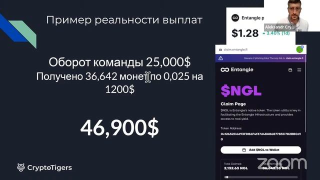 Как создать онлайн-бизнес на Криптовалюте с доходом от 2000$ | CryptoTigers | InsiderClub смотреть онлайн