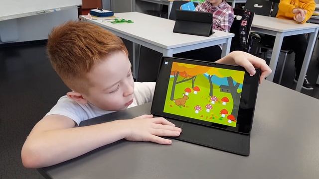 Визуализация задач в ScratchJr. Программирование во 2 классе. смотреть онлайн