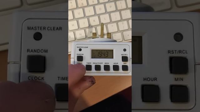 Digital Socket Timer - On off settings смотреть онлайн