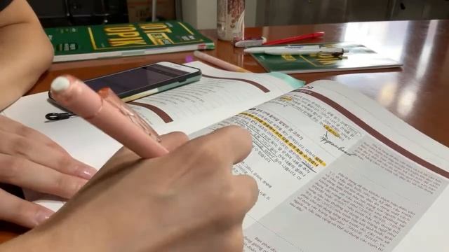 Study With Me In Korean Library 📚