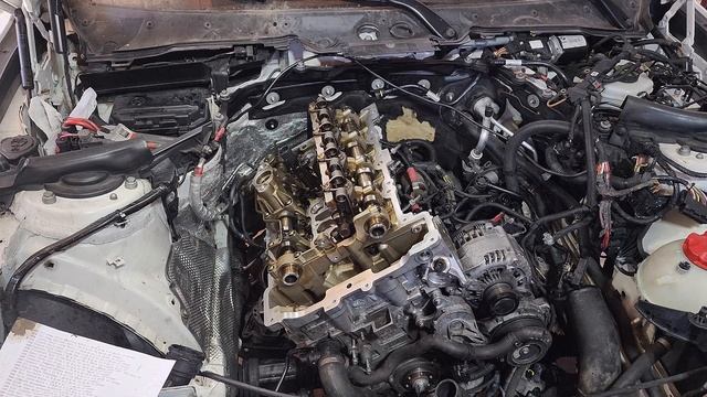 BMW N20 Cylinder Head Installation (How To w/ Torque Specs) with Athena Cut Ring Composite Gasket. смотреть онлайн