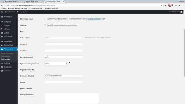 WordPress használatának bemutatása смотреть онлайн