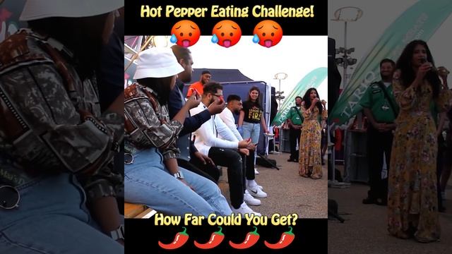 Hot Pepper Eating Challenge - Who Will Win?🥵🌶🌶😱💥 смотреть онлайн