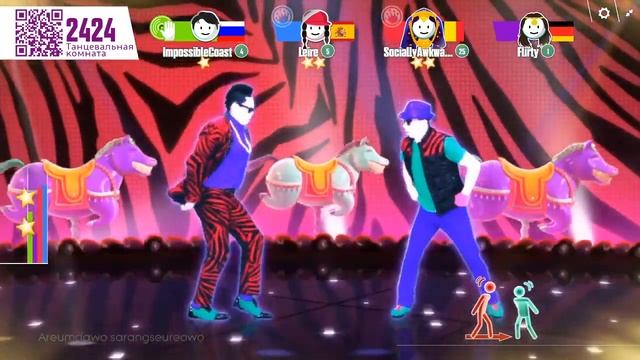 GANGNAM STYLE - PSY / Just Dance Now смотреть онлайн