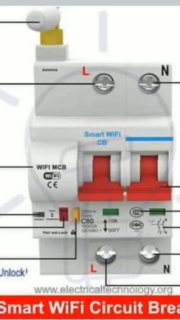 smart wifi #circuit brecker #shortvideo смотреть онлайн
