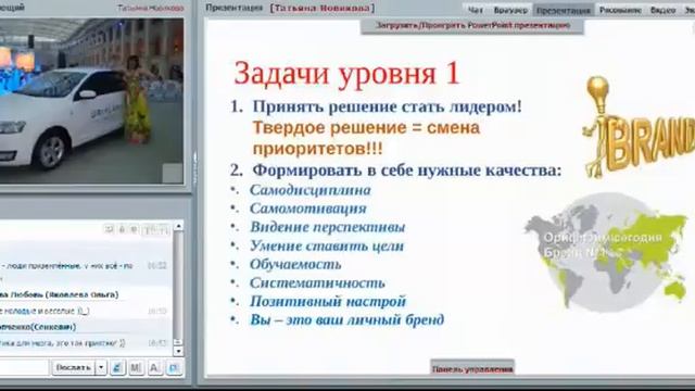 7 ступеней лидерства Орифлэйм Новикова Татьяна смотреть онлайн