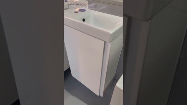 Cersanit MODUO 40 S801-218 Тумба з раковиною(мебельній СЕТ B08) білий/ відео огляд смотреть онлайн