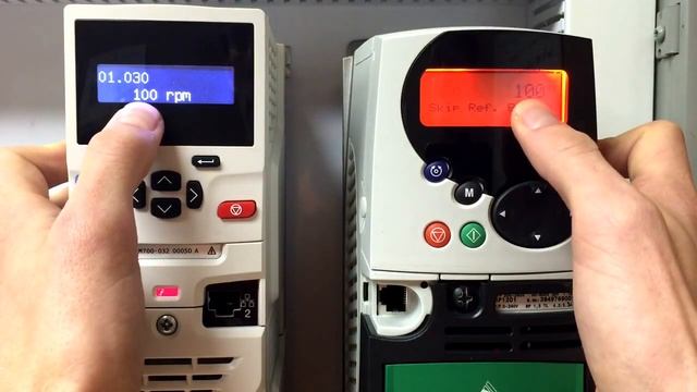 Control Techniques - Unidrive SP To Unidrive M Transfer Parameters Via Smart Card