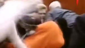 Самосуд в зале суда