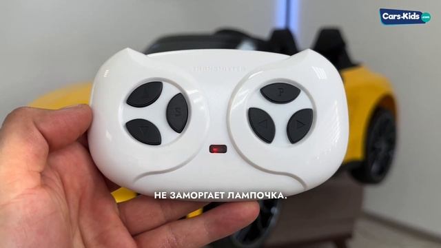 Как настроить пульт на детском электромобиле Mercedes Benz SL63 AMG смотреть онлайн