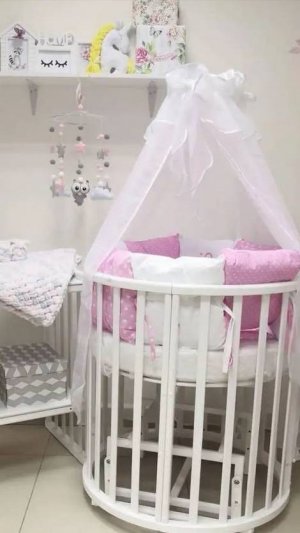 Азбука Детских Кроваток. Сборка модели "Северная звезда" с маятником в комплекте