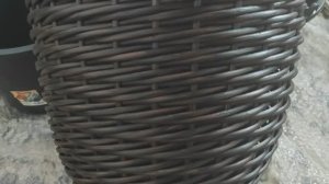 Кашпо из ротанга своими руками: пошагово для начинающих. Подготовка емкости к плетению #ротанг