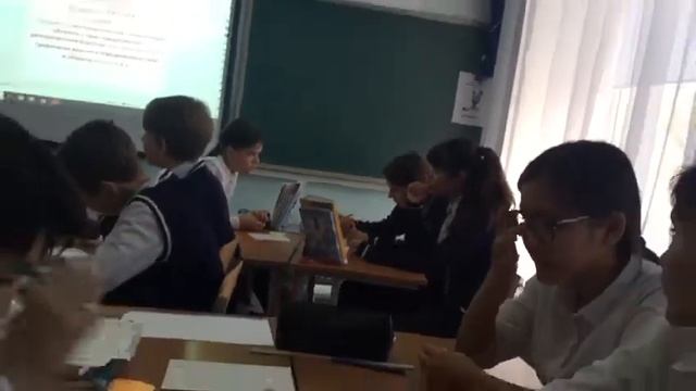 Открытый урок по русскому языку, 7 А, 2019год(2) смотреть онлайн