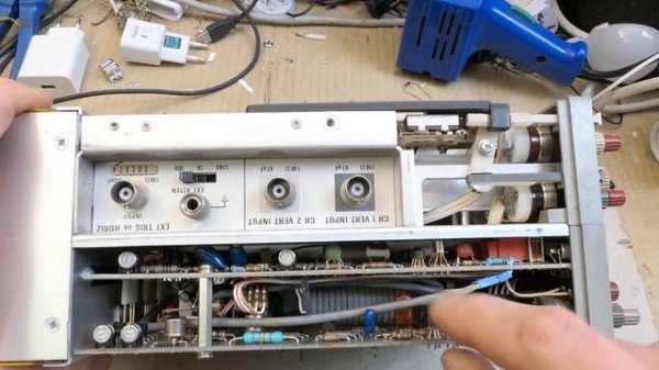 Tektronix 314 storage oscilloscope repair