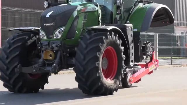 Fendt 724 Vario и Trakjak - универсальный домкрат для трактора смотреть онлайн
