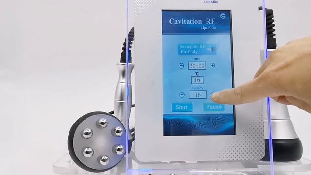 AU-35 3 in 1 s shape cavitation machine Radio frequency probes ultrasonic cavitation 2.0 смотреть онлайн