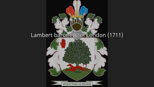 Lambert baronets смотреть онлайн