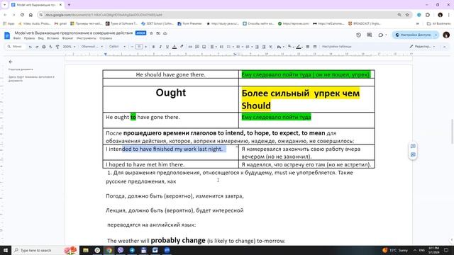 Теория Modal Verb Часть 2 смотреть онлайн