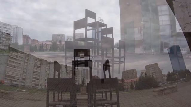 Art installation "chairs" in Krasnoyarsk [CC] смотреть онлайн