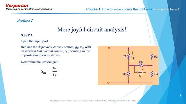 Video 5: Fast Analytical Techniques in Electrical and Electronic Circuits смотреть онлайн