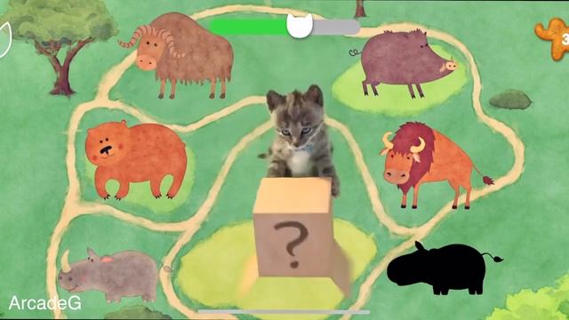 Котик идет в школу Детский мультик Залипушные мультфильмы для малышей, включи малышу и отдохни смотреть онлайн
