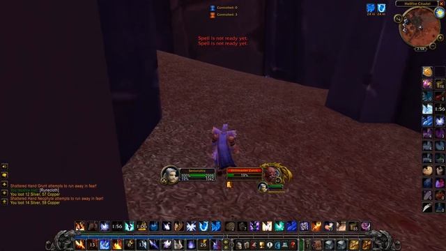WoW Drill the Drillmaster Fire Mage Solo 🔥 (TBC) смотреть онлайн