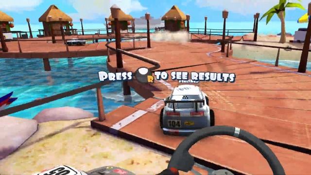 [Mini Motor Racing X] VR Demo Gameplay (PC-SteamVR-HTC)