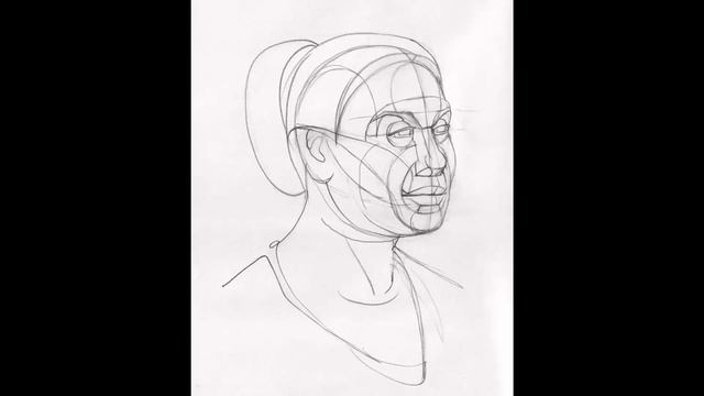 Рисование портретов углем с Натаном Фуксом Урок 2 Часть 5 смотреть онлайн