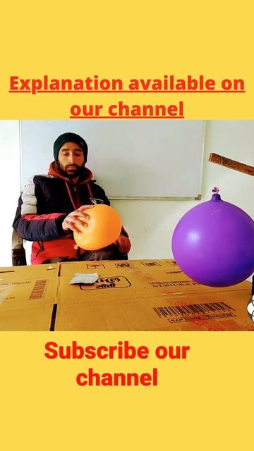Balloon electrostatic experiment | Electroscope experiment #electrostatics смотреть онлайн
