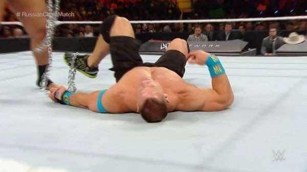FULL MATCH - John Cena vs. Rusev: United States Title Russian Chain Match: Extreme Rules 2015