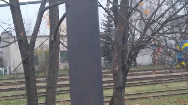 Маневры тепловоза ТГМ4А-1287 и электропоезд Эр2 на о.п. Депо 02.11.2021 смотреть онлайн