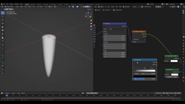 Thruster flame - blender tutorial смотреть онлайн