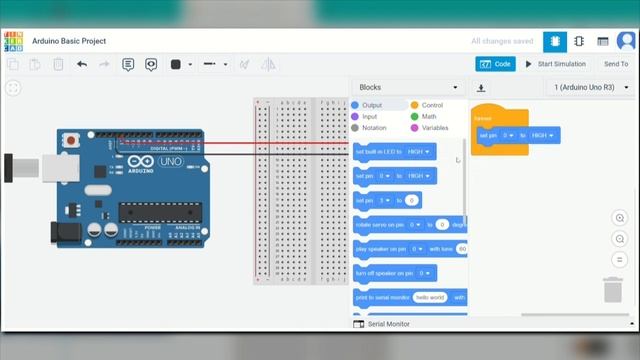 Arduino Basics | LED Blinking using Tinkercad смотреть онлайн