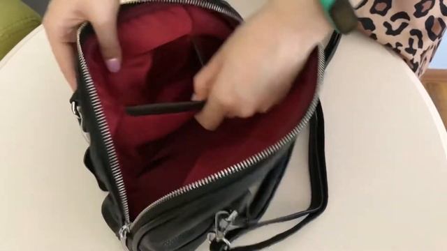 Сумка из натуральной кожи смотреть онлайн