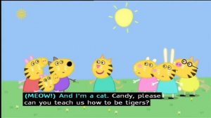 Учим английский язык вместе со свинкой Пеппа  1   The School Fete with subtitles