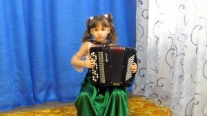 Баянистке Насте Кливитенко всего 6 лет!!! Ю.Гаврилов «Детская сюита»