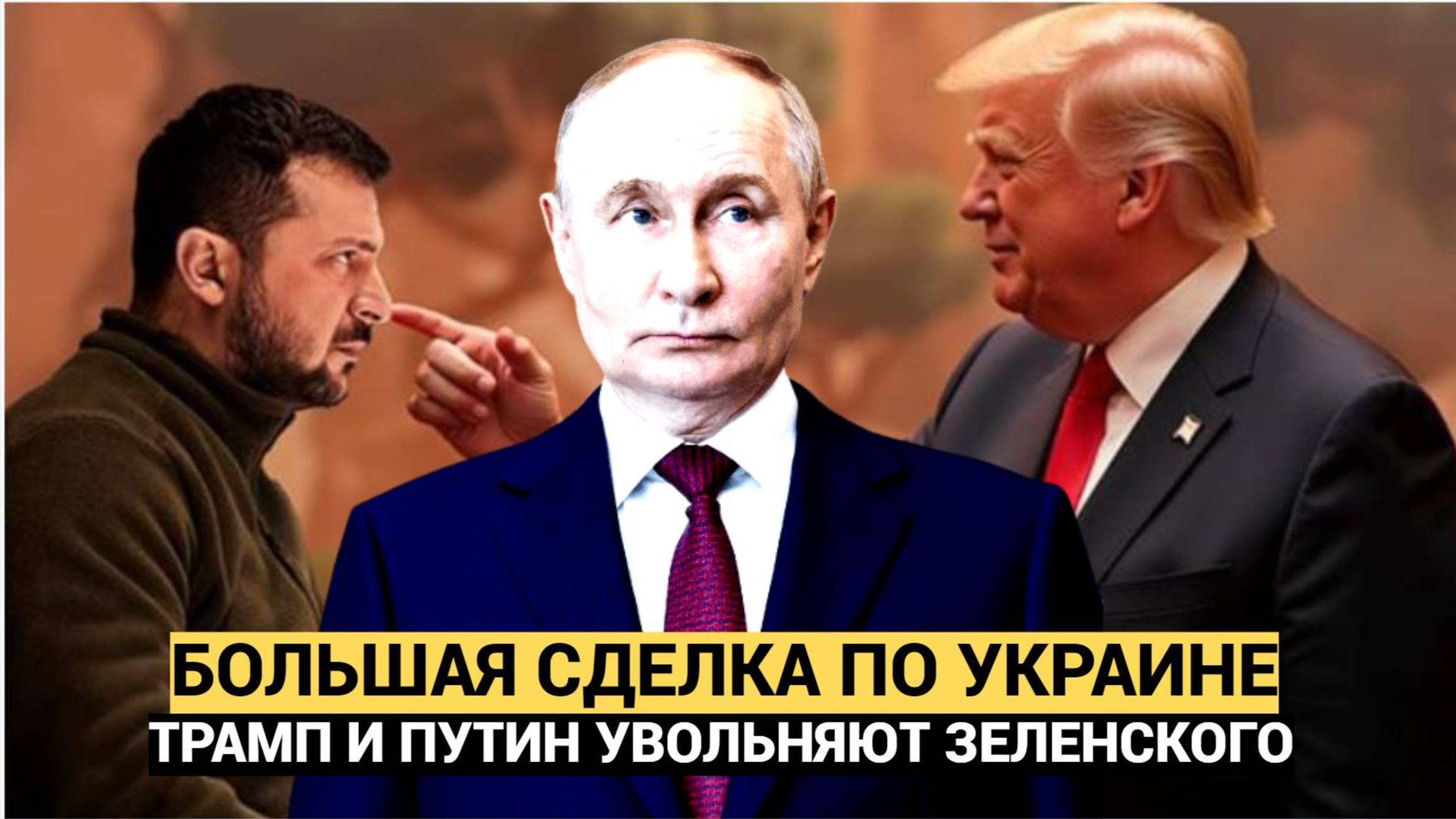 Зеленский Сдавайся! Трамп и Путин готовят большую сделку по Украине! . смотреть онлайн