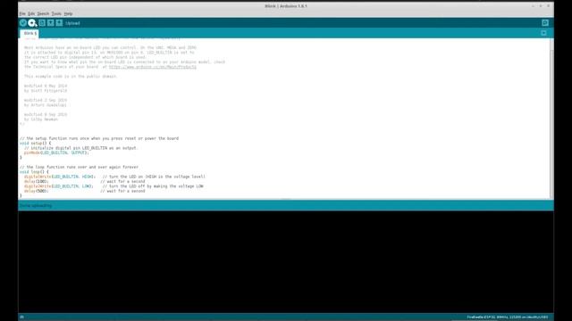 ESP32 and Arduino IDE - LED blinking смотреть онлайн