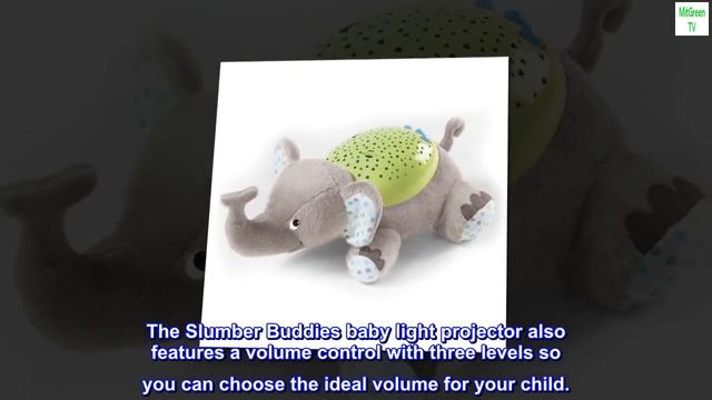 SwaddleMe® Slumber Buddies® Soother (Gray/Green Elephant) – Projector Night Light for Kids with Cal смотреть онлайн