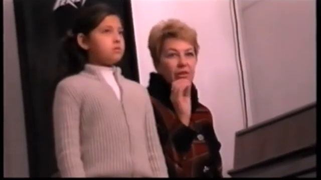 Урок вокала в Детской муз.школе. Преподаватель ЕНУ им Гумилёва Малиновская М.В. (2004г). Часть 3. смотреть онлайн