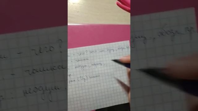 Морфологический разбор имени существительного (русский язык)