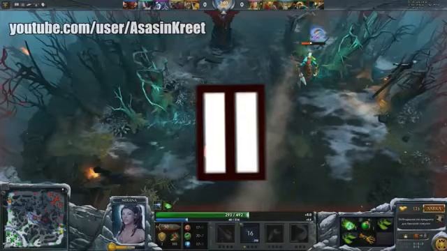 Школьник учит играть на Миране Mirana #19 смотреть онлайн