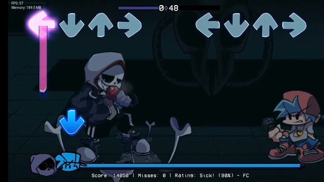 санс гига чад!?!?!?!!? Friday Night Funking смотреть онлайн