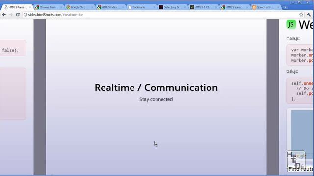 HTML5 Demo смотреть онлайн