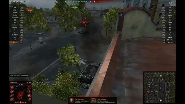 World of tanks z karyolem #6 VK 28.01 i AMX 12 T смотреть онлайн