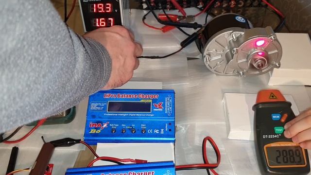 24V 250W MY1016 Z2 Voltage Amperage RPM test left side rotating смотреть онлайн