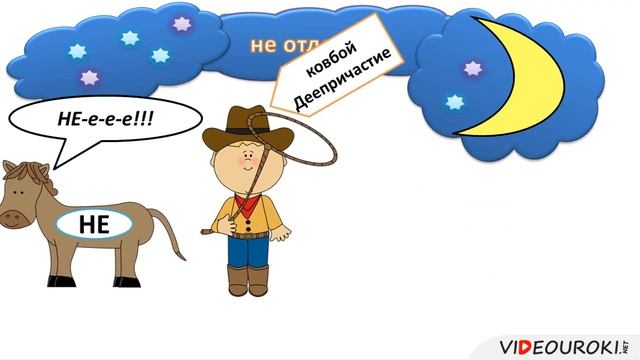 Раздельное написание НЕ с деепричастиями смотреть онлайн