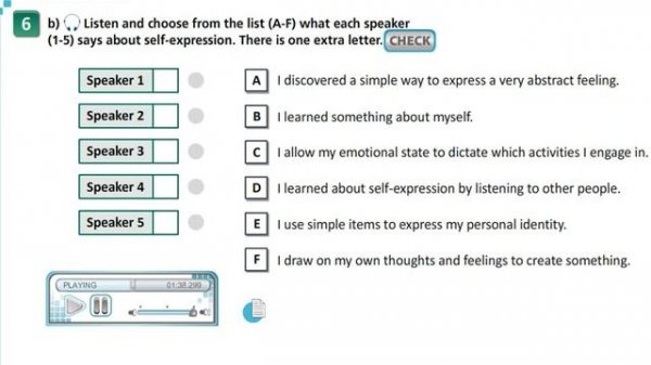 Aspect 11 module 8 p105 ex 6b Listening