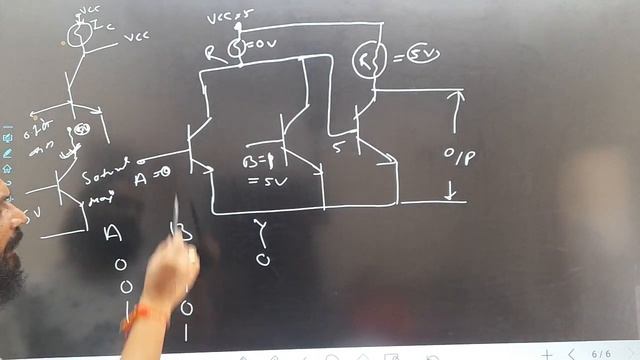 OR gate(with equivalent circuit of electrical,diode &transistor)Logic gate,Digital electronics смотреть онлайн