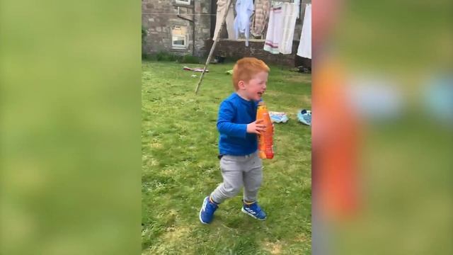 Lucozade kids: viral video of boys hysterically laughing after drinking Lucozade will make your day смотреть онлайн